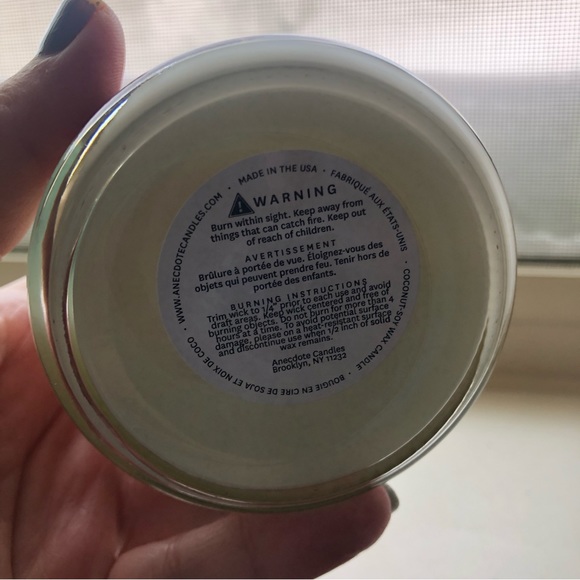 Unused Anecdote Candles “Basic” 7.8 oz coconut-soy wax candle pumpkin spice - Picture 6 of 8